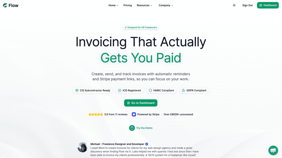 Flow Invoice
